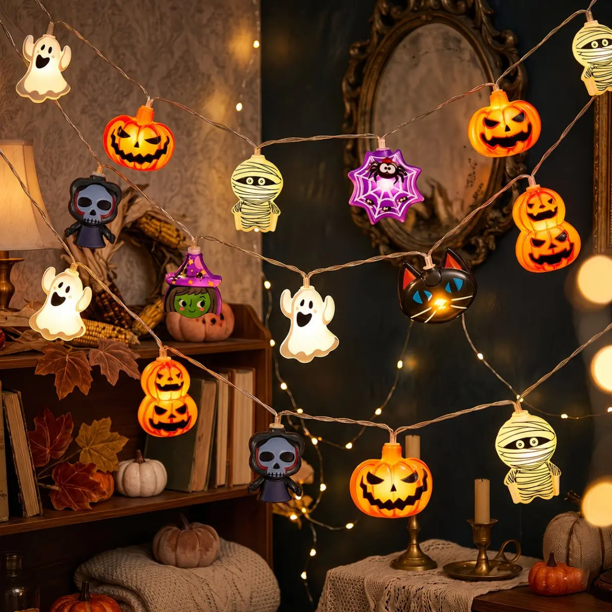 Led Fairy String Lights - 1,5 m de luzes de LED