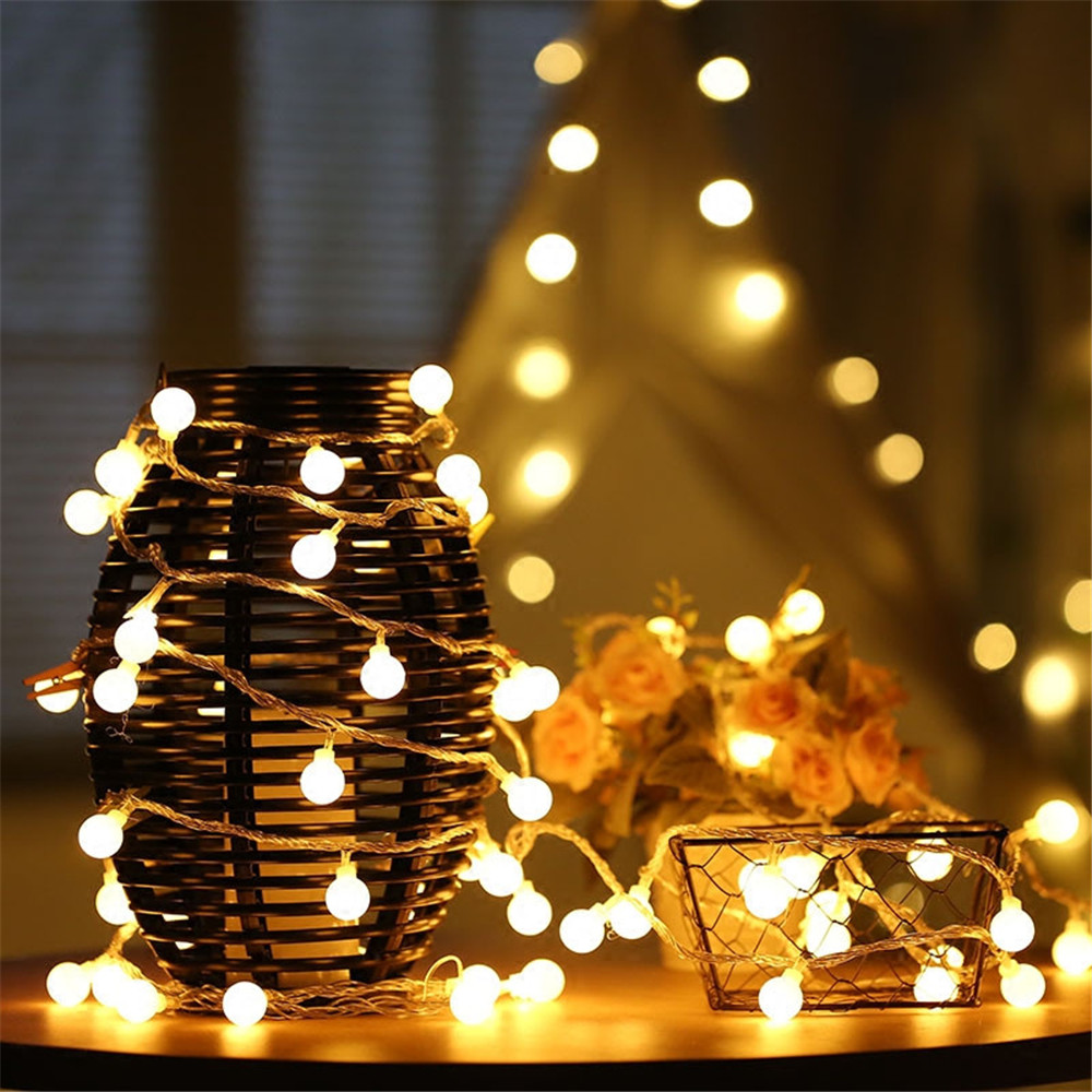 Luzes de Cordão Solares/USB/Ba - Led Fairy String Lights avaliação e preço