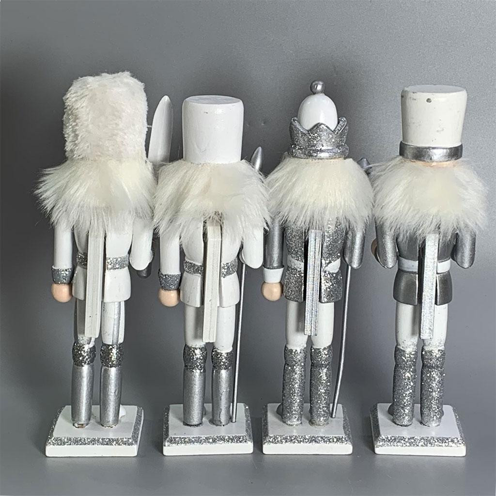 4x Boneco Quebra-Nozes 18cm, F - Nutcracker Figurine avaliação e preço