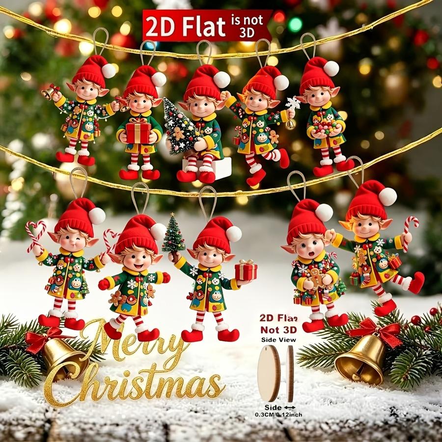1/5/10/20/50/100 peças 2D Plan - Christmas Tree Artificial avaliação e preço