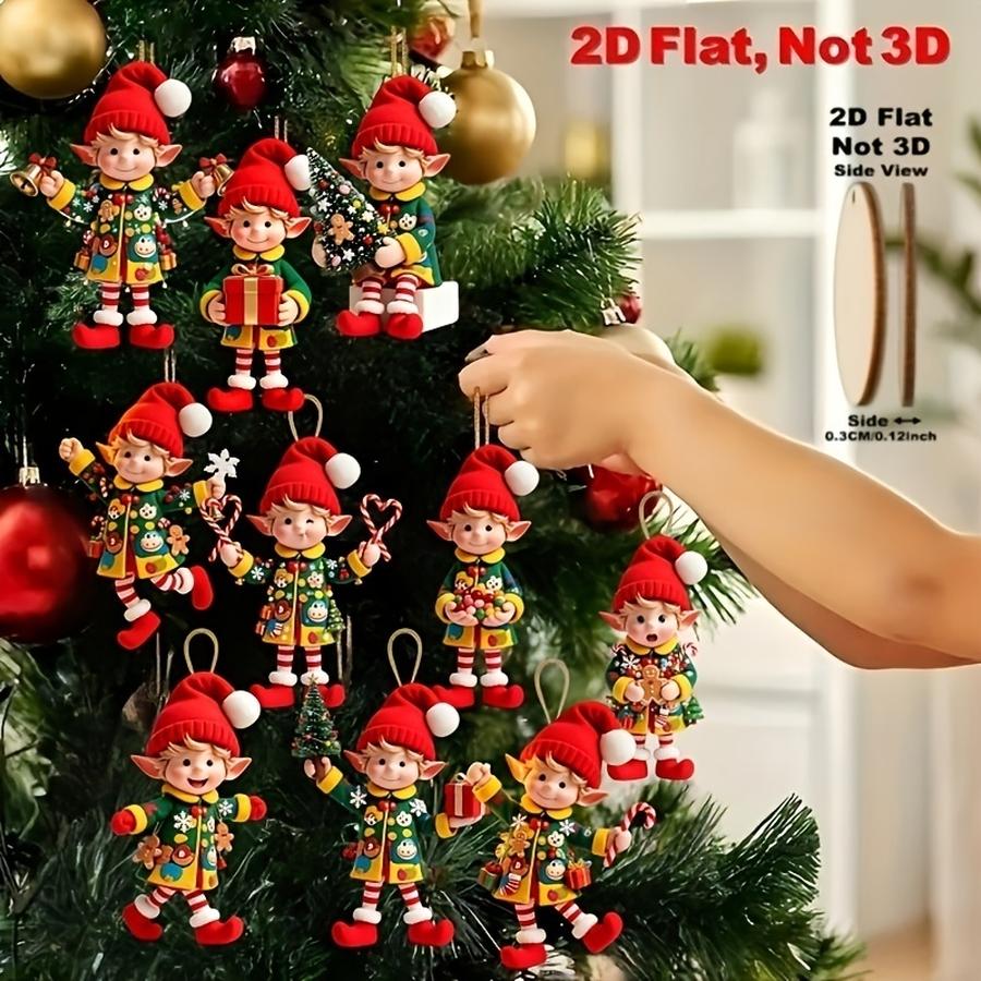 1/5/10/20/50/100 peças 2D Plan - Christmas Tree Artificial avaliação e preço