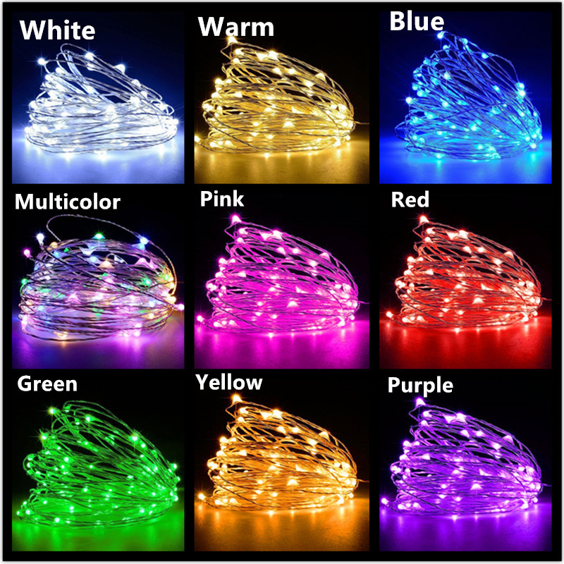 Guirlanda de Luzes LED de Cobr - Tinsel Garland Decoration avaliação e preço