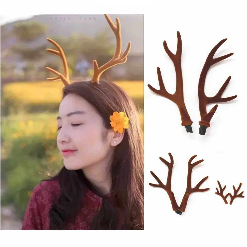 Chifres de Veado Simulados Art - Reindeer Antlers Headband avaliação e preço