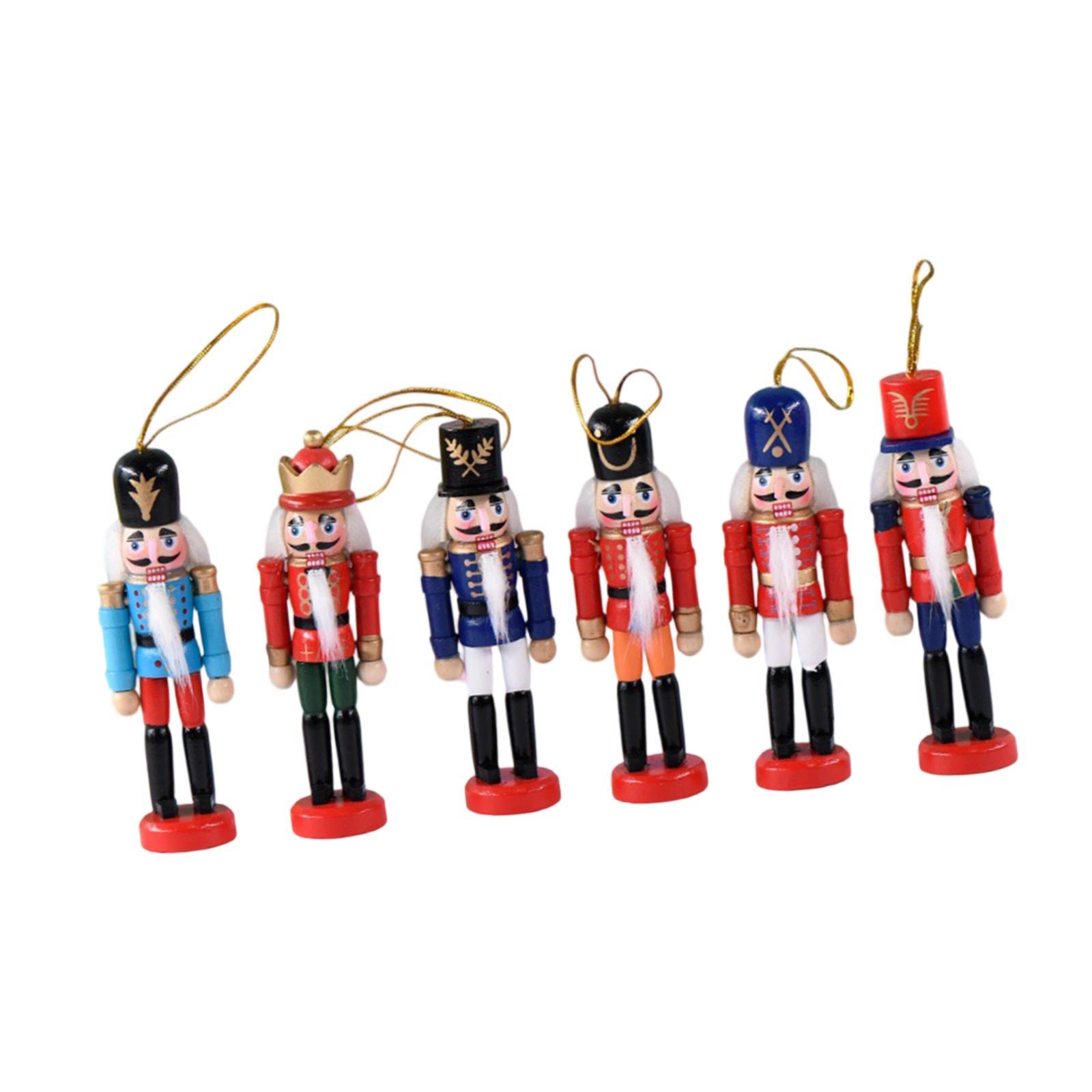 Conjunto de enfeites de madeir - Nutcracker Figurine avaliação e preço