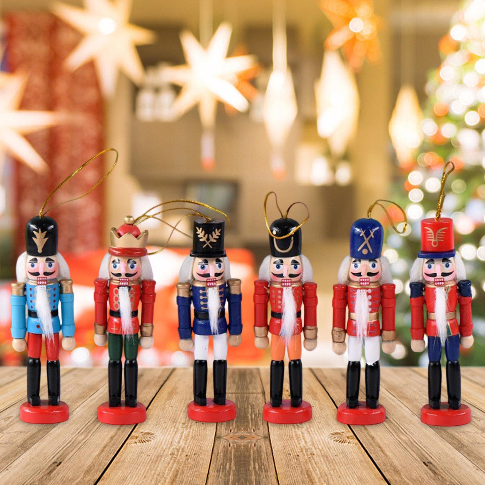 Conjunto de enfeites de madeir - Nutcracker Figurine avaliação e preço