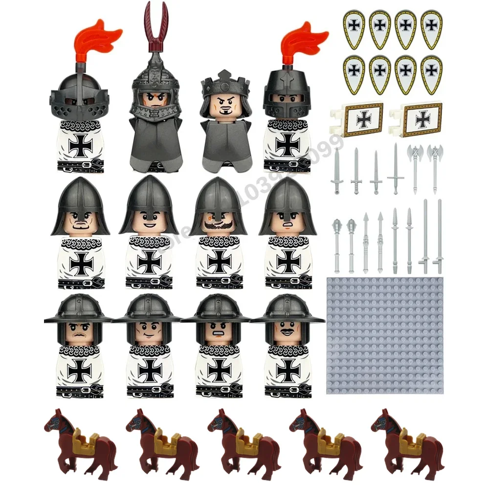 Soldados, Cavaleiros e Cavalar - Lego Set Technic avaliação e preço