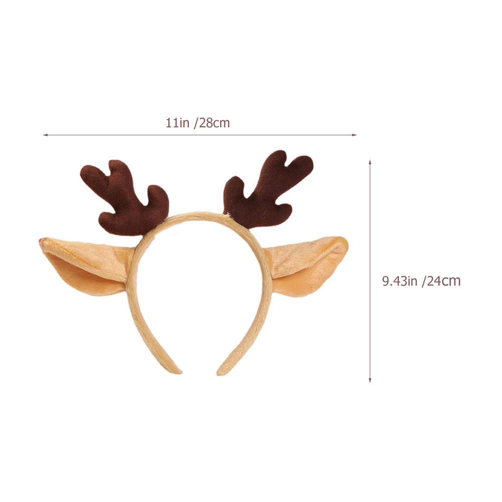 Tiara de chifres de rena para  - Reindeer Antlers Headband avaliação e preço