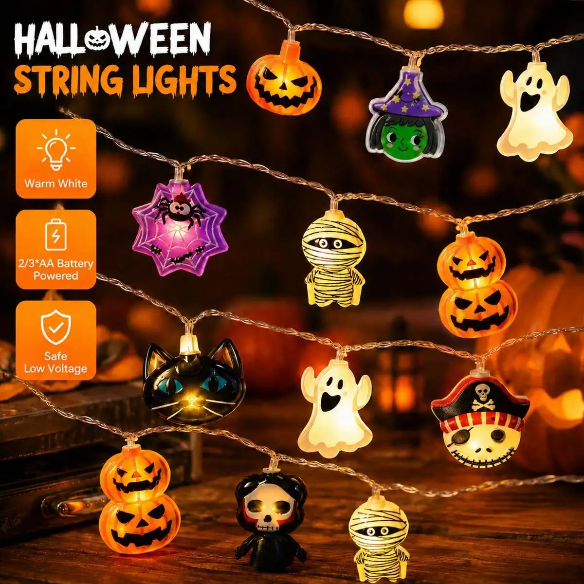 1,5 m de luzes de LED para Hal - Led Fairy String Lights avaliação e preço