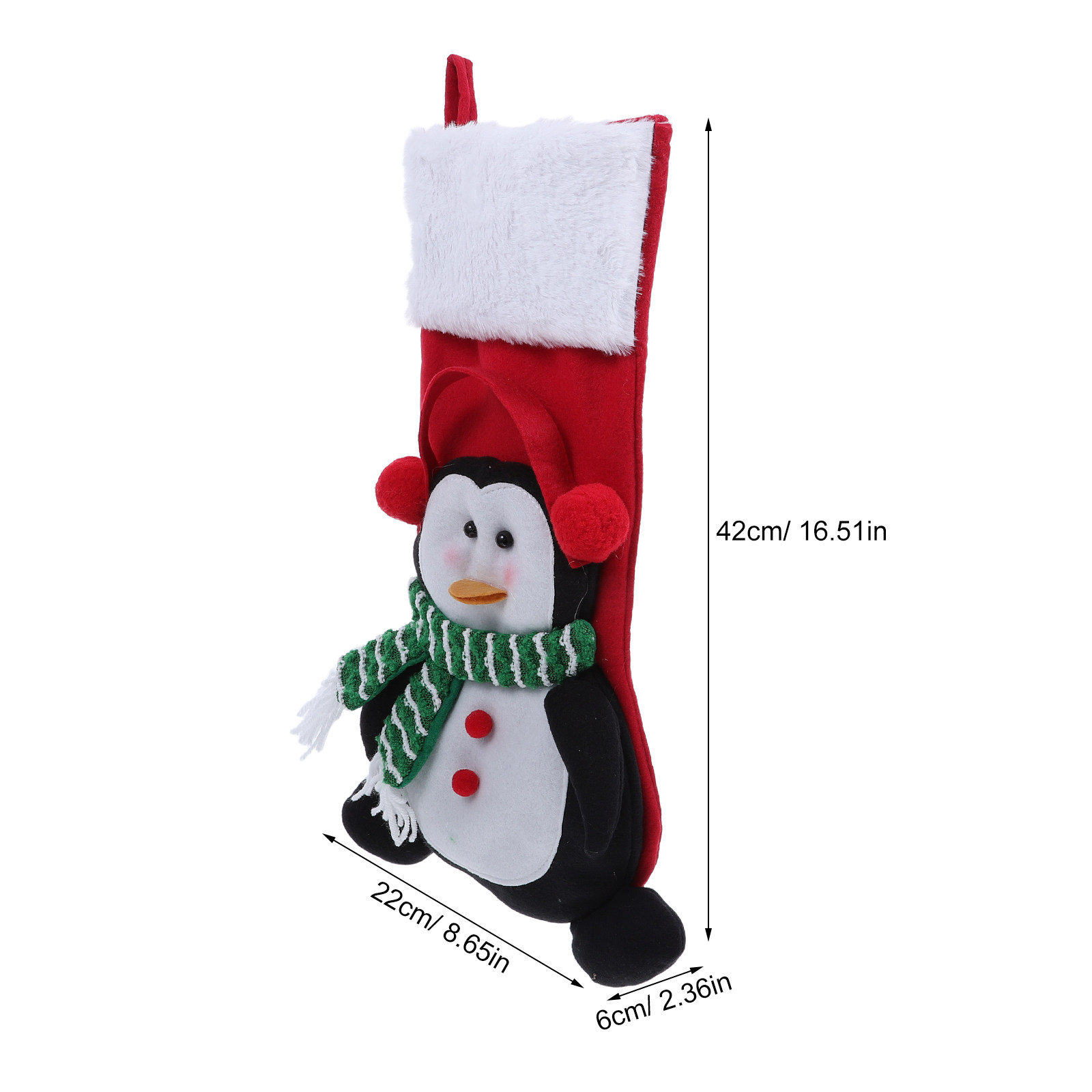 Meia de Natal grande com tema  - Christmas Stocking Hanging avaliação e preço