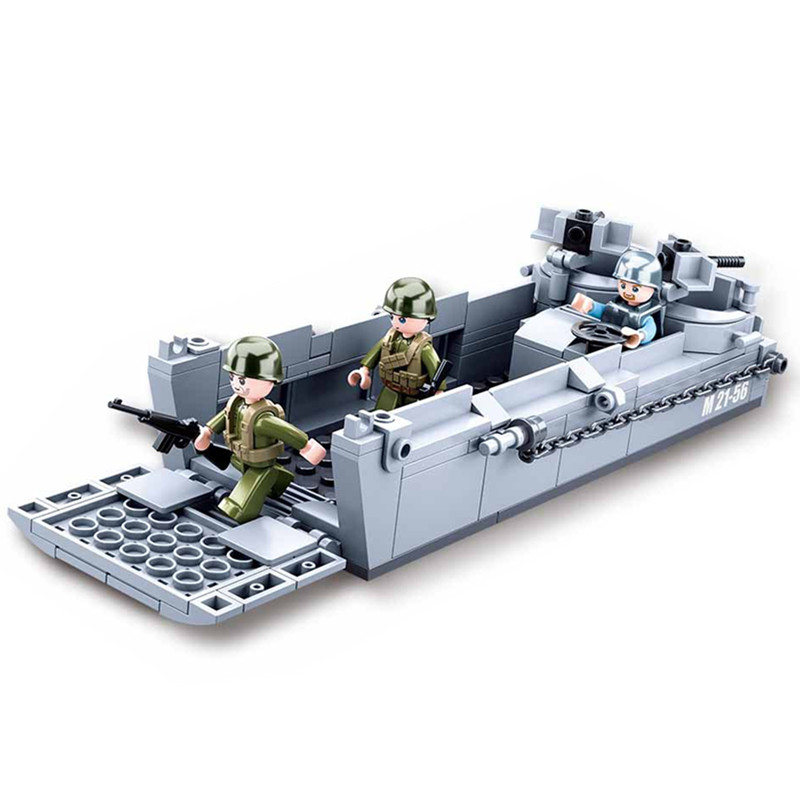 Sluban ww2 eua militar higgins - Lego Set City avaliação e preço