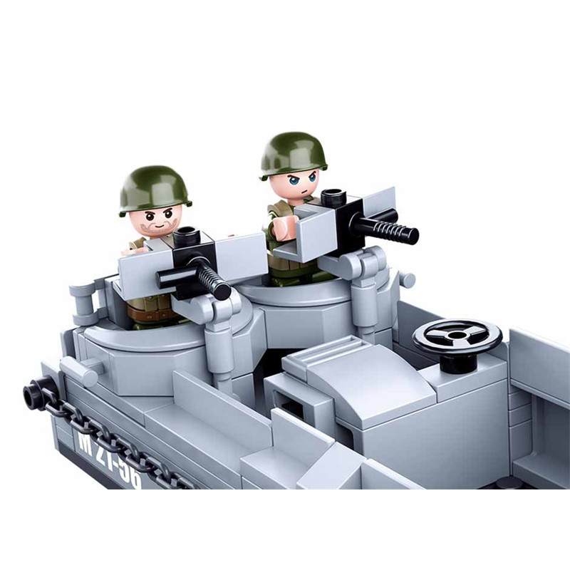 Sluban ww2 eua militar higgins - Lego Set City avaliação e preço