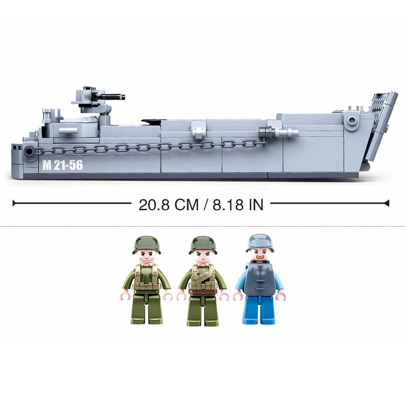 Sluban ww2 eua militar higgins - Lego Set City avaliação e preço