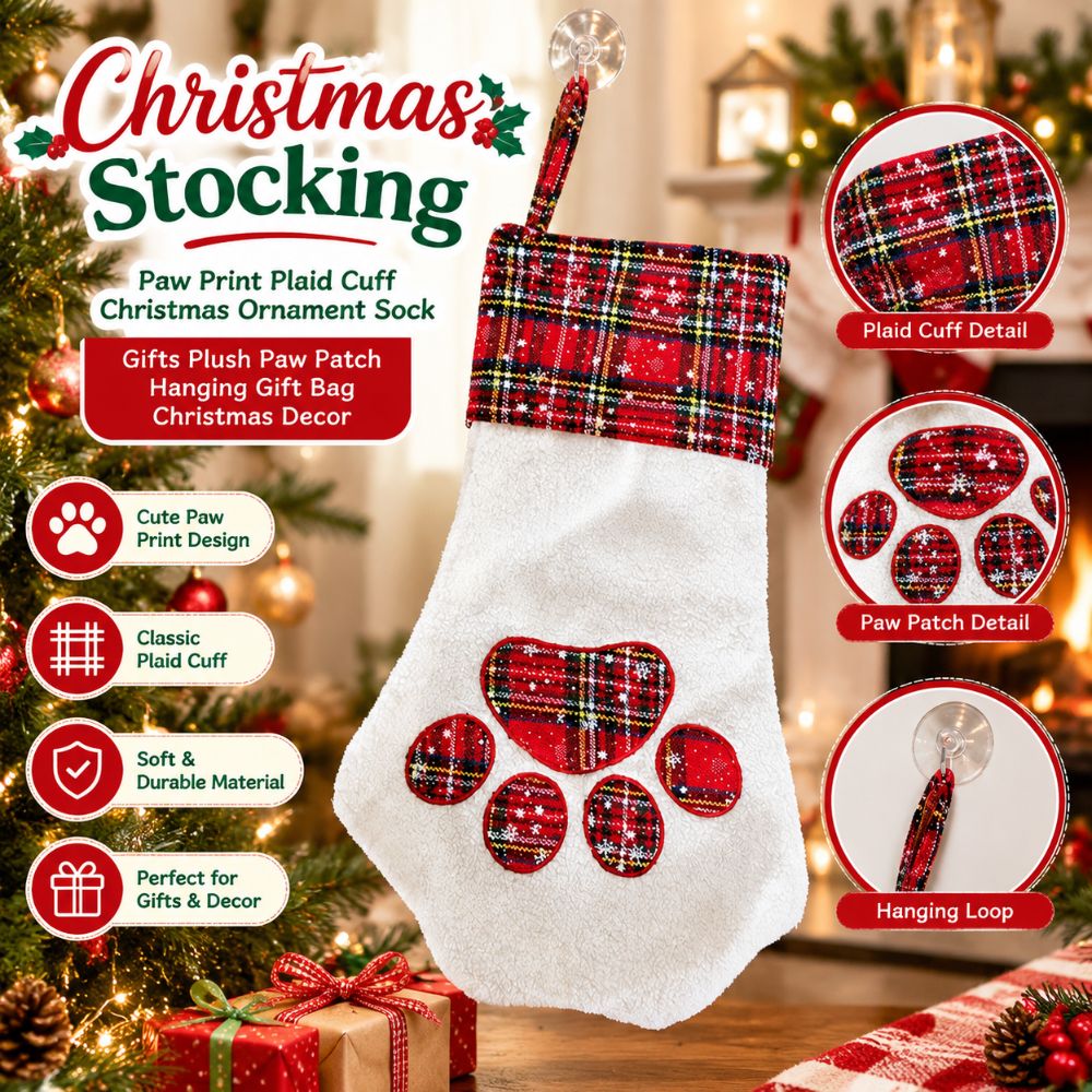 Presentes de Natal, Meia de Na - Christmas Stocking Hanging avaliação e preço