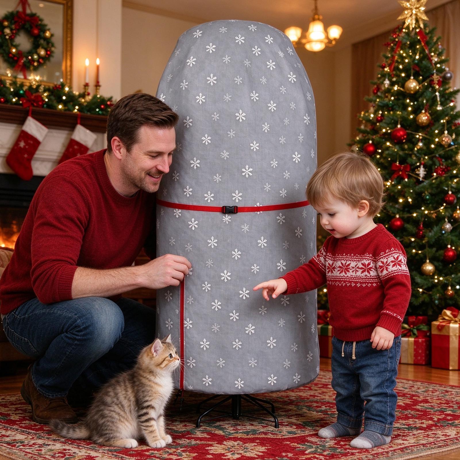 Capa protetora vertical para á - Christmas Tree Artificial avaliação e preço