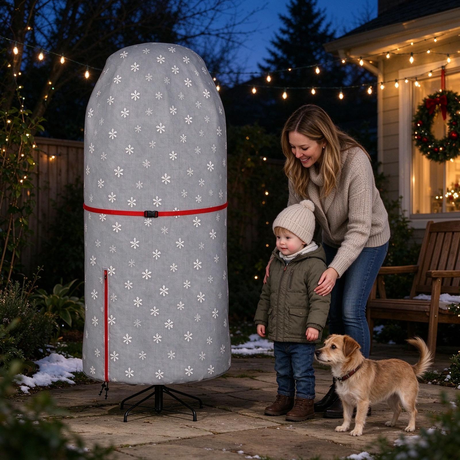 Capa protetora vertical para á - Christmas Tree Artificial avaliação e preço