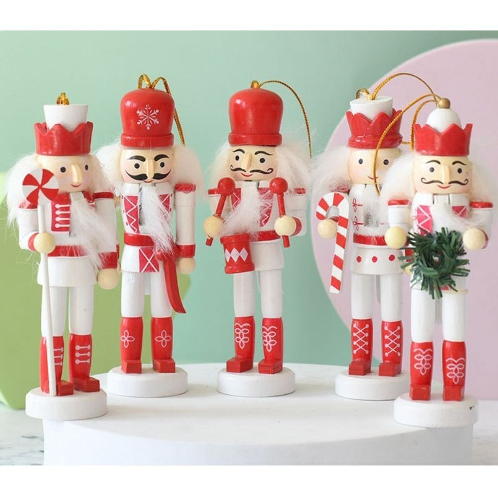 5PCS Quebra-Nozes Artesanais d - Nutcracker Figurine avaliação e preço