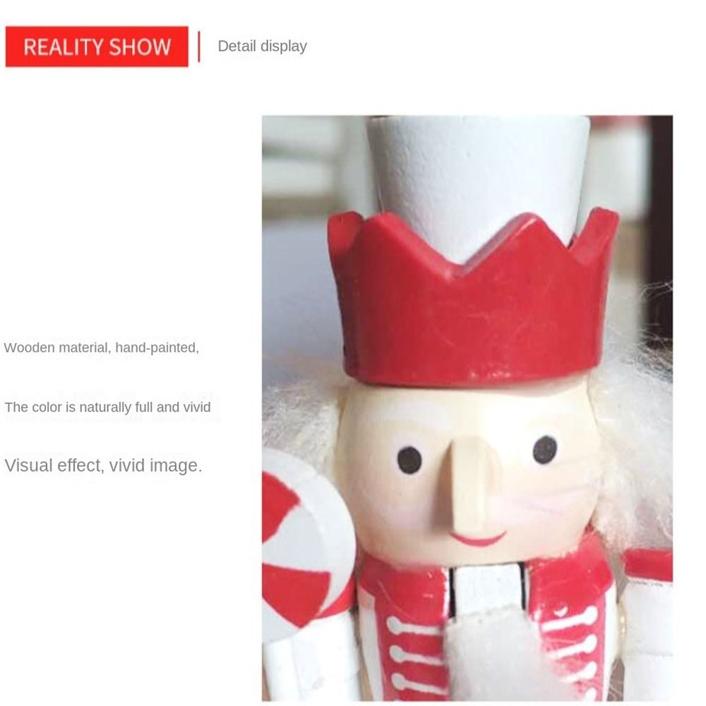 5PCS Quebra-Nozes Artesanais d - Nutcracker Figurine avaliação e preço