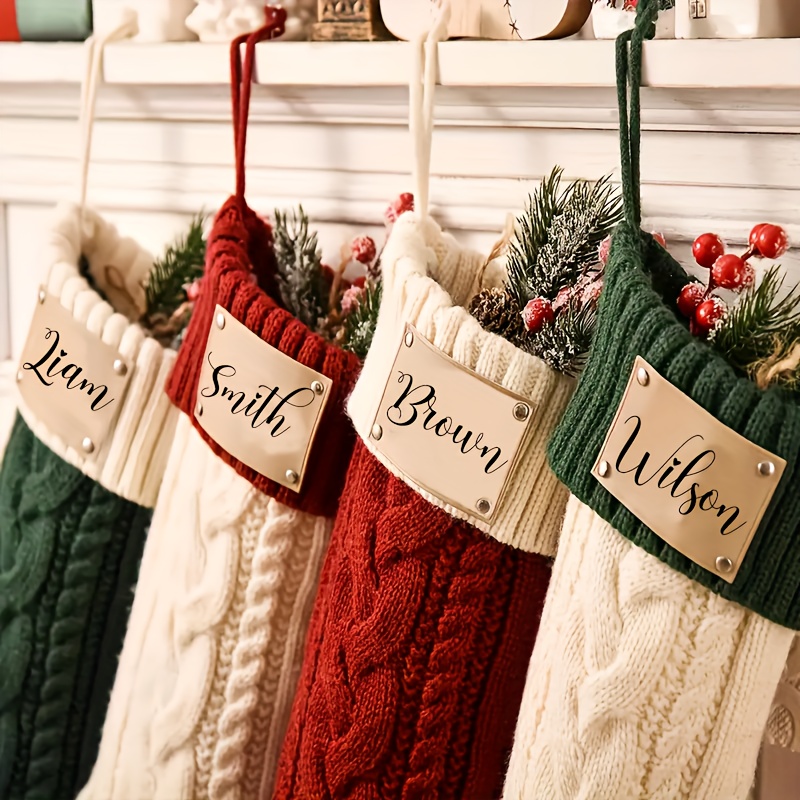 Meias de Natal personalizadas  - Christmas Stocking Hanging avaliação e preço
