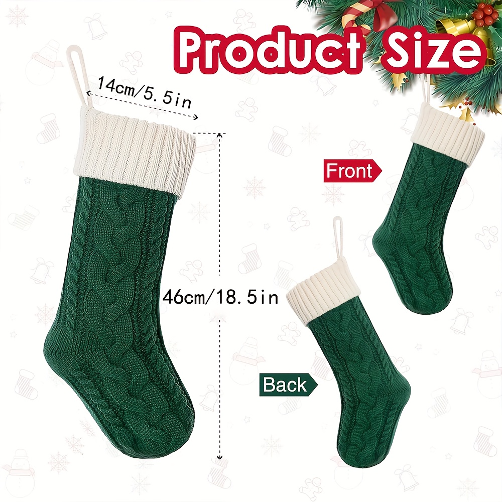 Meias de Natal personalizadas  - Christmas Stocking Hanging avaliação e preço