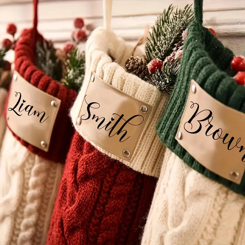 Meias de Natal personalizadas  - Christmas Stocking Hanging avaliação e preço