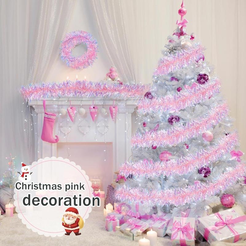 Guirlanda de fitas metálicas r - Tinsel Garland Decoration avaliação e preço