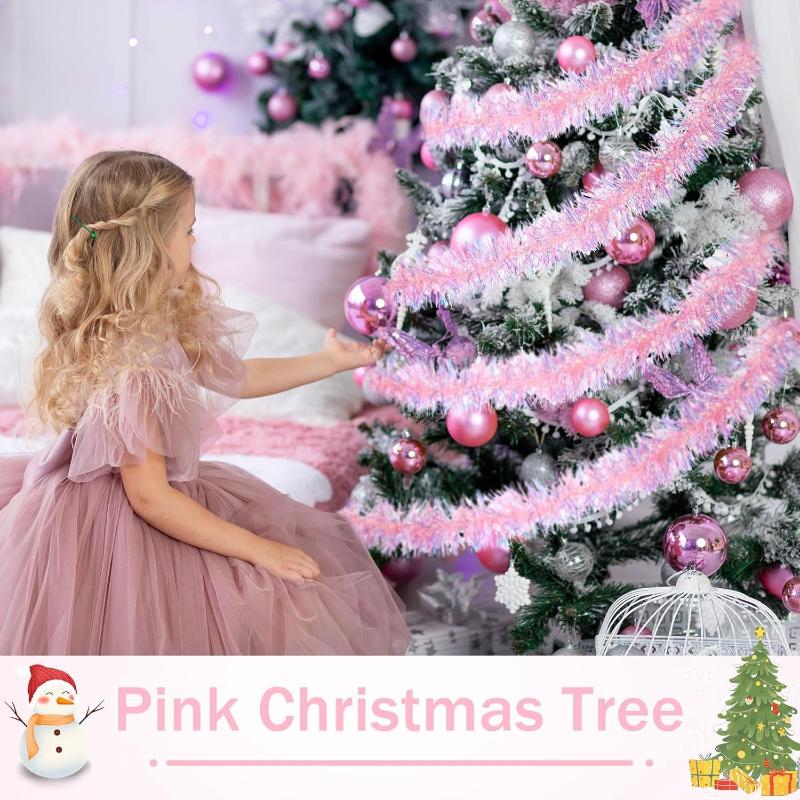 Guirlanda de fitas metálicas r - Tinsel Garland Decoration avaliação e preço