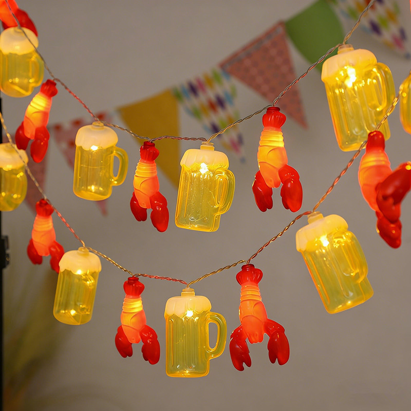 Caneca de Cerveja e Luzes de C - Led Fairy String Lights avaliação e preço