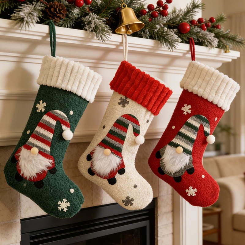 Meia de Natal com um velho sem - Christmas Stocking Hanging avaliação e preço